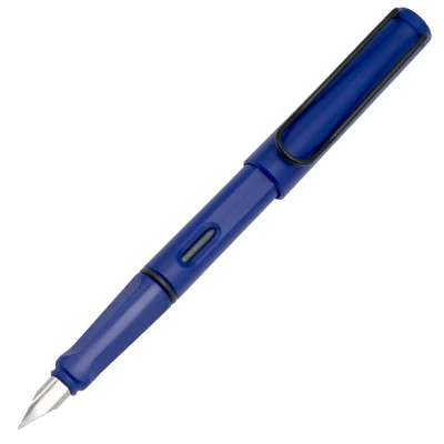 matte blue 1 шт./лот коррекция осанки при письме авторучка 0,5 мм перьевая ручка с колпачком 0,38 мм на выбор студент Iraurita чернила ручки школьные принадлежности - Цвет: matte blue
