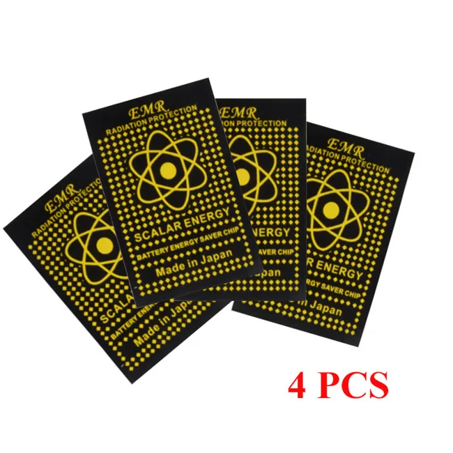 4PCS Цена EMR скалярная энергетическая наклейка для телефона анти-радиация сохраняет здоровье анти EMP EMF - Цвет: 4PCS