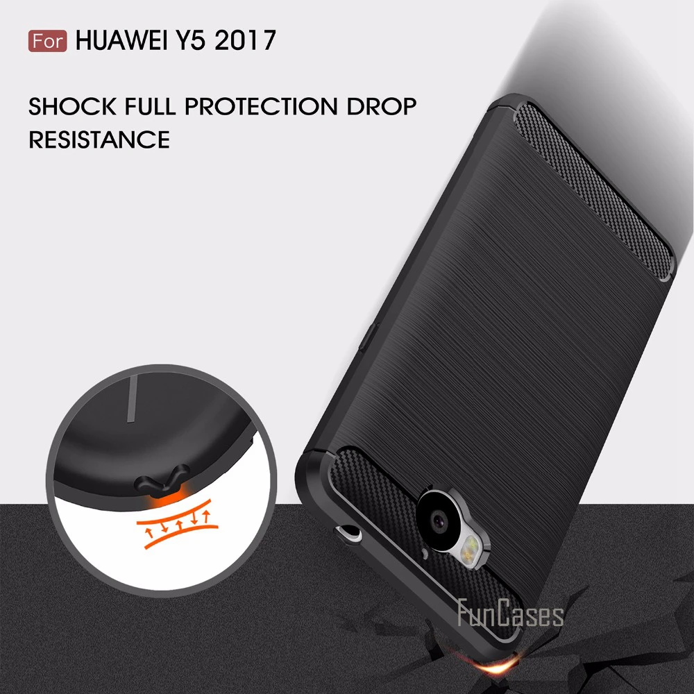 Роскошный силиконовый чехол для Huawei Y5 2017 III 5 дюймов huwawei hauwei huaewi huawe | Мобильные
