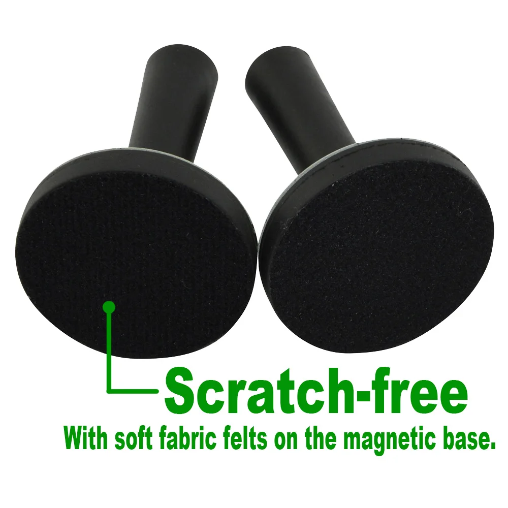 FOSHIO 6 шт. Автомобильная виниловая оболочка магнитный держатель сильный захват