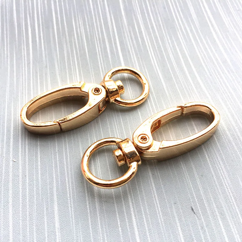 500 Trigger Snap Hook Lobster Swivel Clasps - Gold Plated, Gunmetal and Nickel