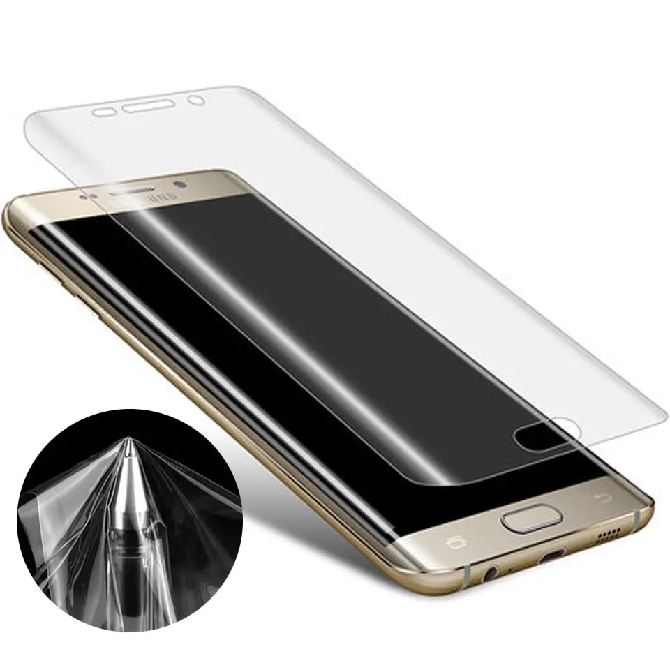 3D изогнутая мягкая ПЭТ пленка для Samsung Galaxy S10 S10E S9 S8 Plus Защитная крышка S6 S7 Edge Note 9 8