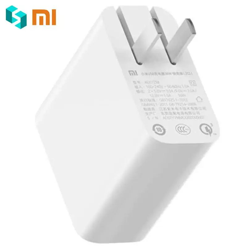 Оригинальный Xiaomi Mi 36 Вт USB зарядное устройство quick charge 3 0 Dual A порты и разъёмы Smart