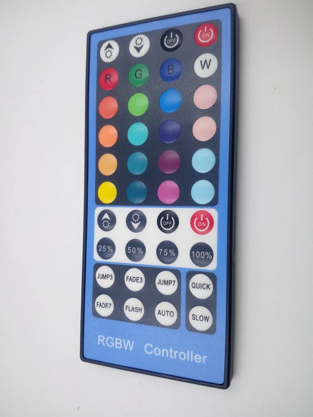 DC12-24 V 2A* 4 канала 40Key RGBW Led Управление; диммер ИК-пульт дистанционного управления Управление для 5050 3528 RGB/RGBW Led Гибкая ленточная лампа