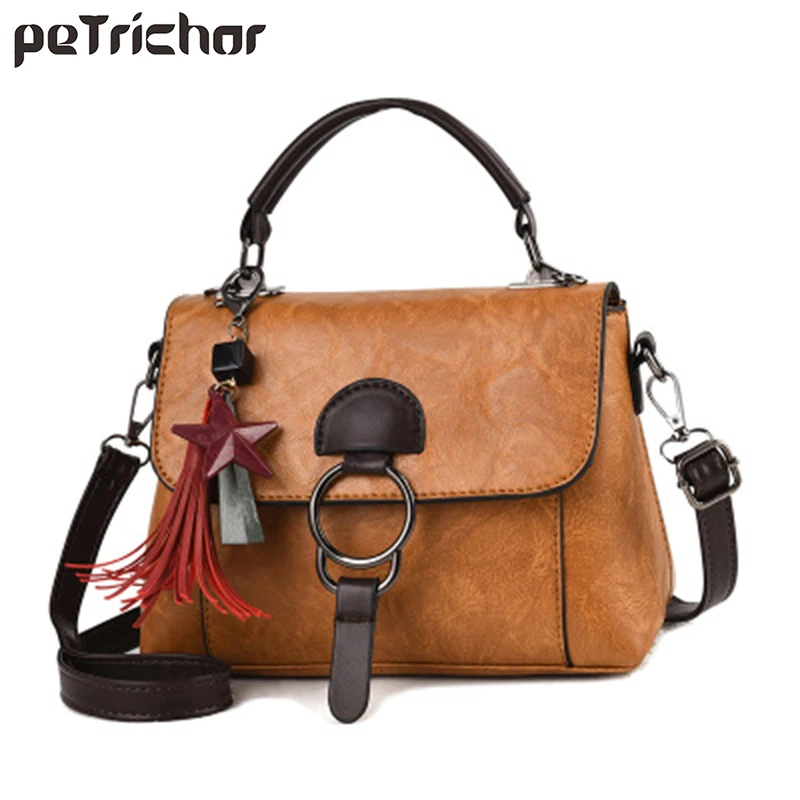 

Petrichor Star Pendant Women Handbags 2020 Vintage Female Totes Messenger Shoulder Bag Crossbody Handbag For Ladies Tassel bolsa