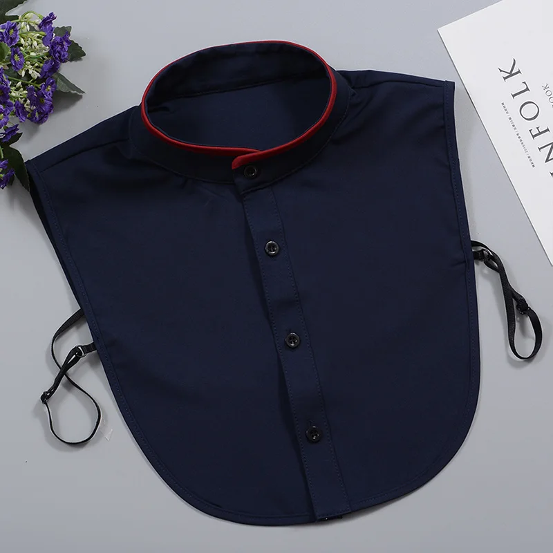 SIZE XL Мужская рубашка с фальшивым воротником, новинка, съемный белый мужской воротник с фальшивым воротником, хлопковый мужской воротник с отстегивающимся воротником Nep Kraag - Цвет: SIZE XL