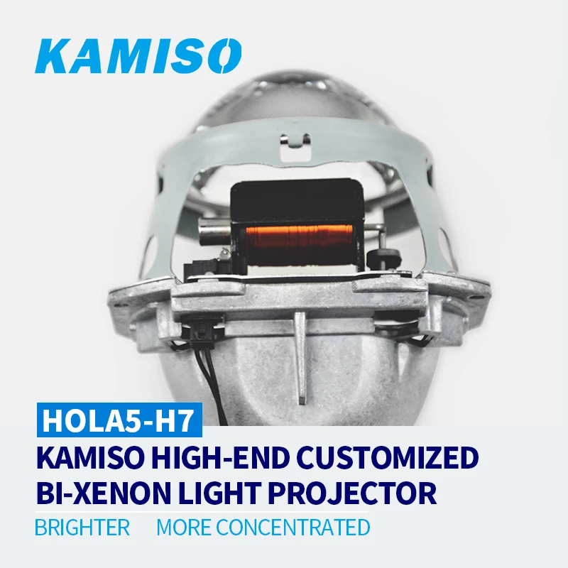 KAMISO Hola 5 H7 BI-XENON объектив 3 дюйма HID Hi/Low проектор с без потерь установка задних
