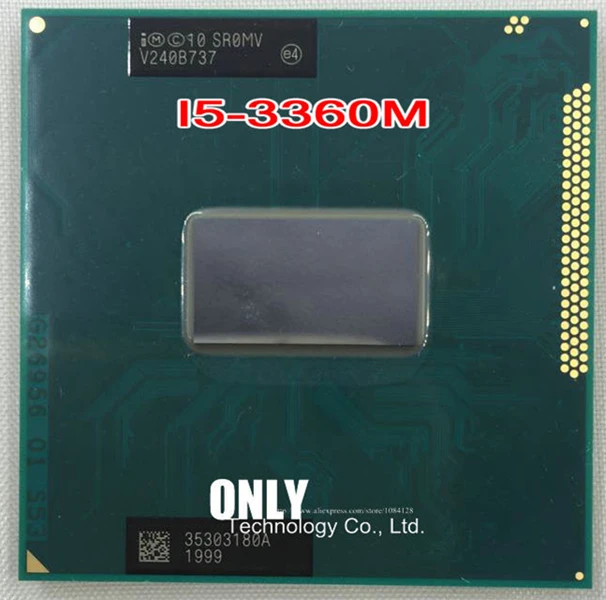 Процессор Intel Original Core процессор для ноутбука 3 Мб кэш памяти 2 8 ГГц i5 3360 м SR0MV PGA988 TDP
