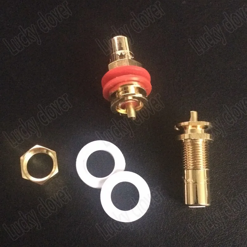 10 шт. DIY бутик медный аллювиальный Золотой RCA дюйм DAC уровень усилитель шасси аудио