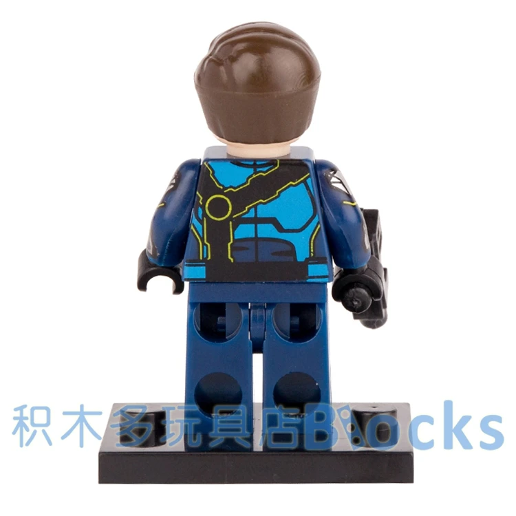 Одиночная продажа синий Циклоп волк Человек паук Marvel мстители Супер Герои