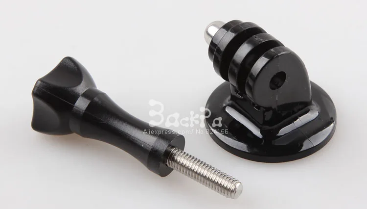 2в1 для gopro штатив и монопод крепление адаптер Винт 1/4 кронштейн комплект Gopro hd Hero 3 +
