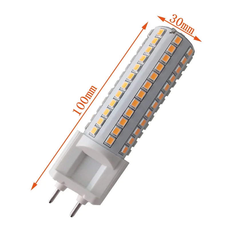 10 Вт Светодиодная лампа g12 1000 1100lm 2700 7000k белого цвета AC85 265v освещение с 108 шт. SMD2835 led