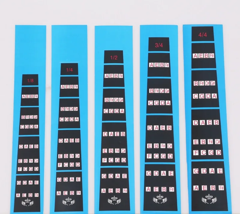 Наклейка для скрипки Новинка начинающих Скрипка тренировочная скрипка