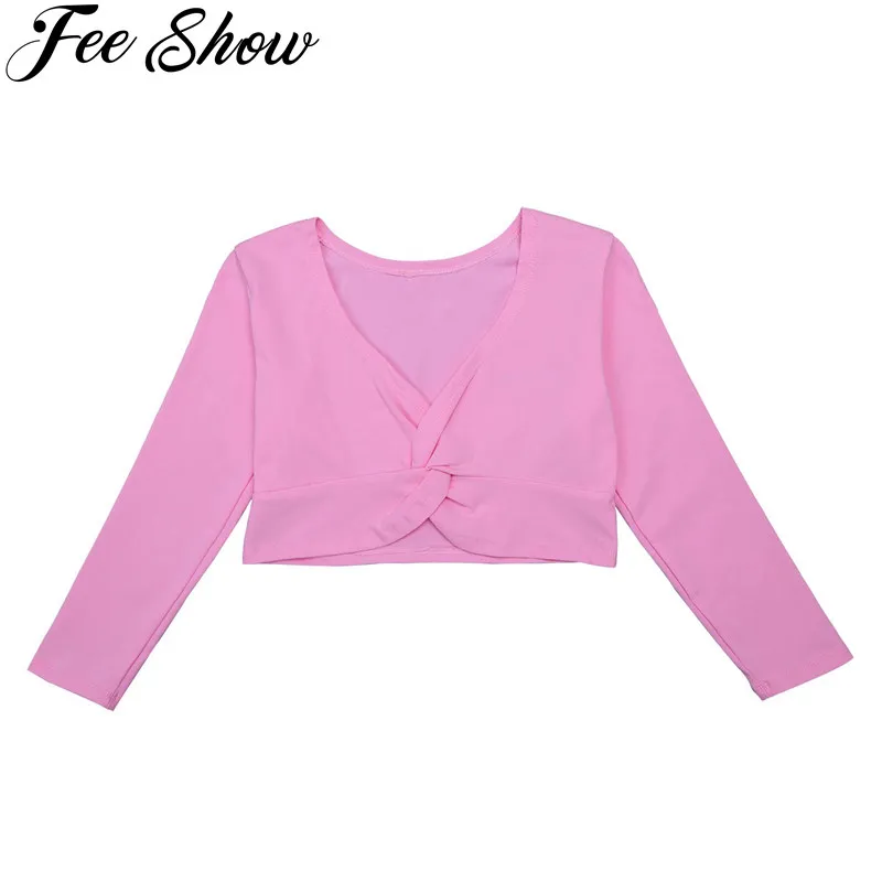 Новинка 2018 балетное гимнастическое трико для девочек хлопковая куртка с длинным