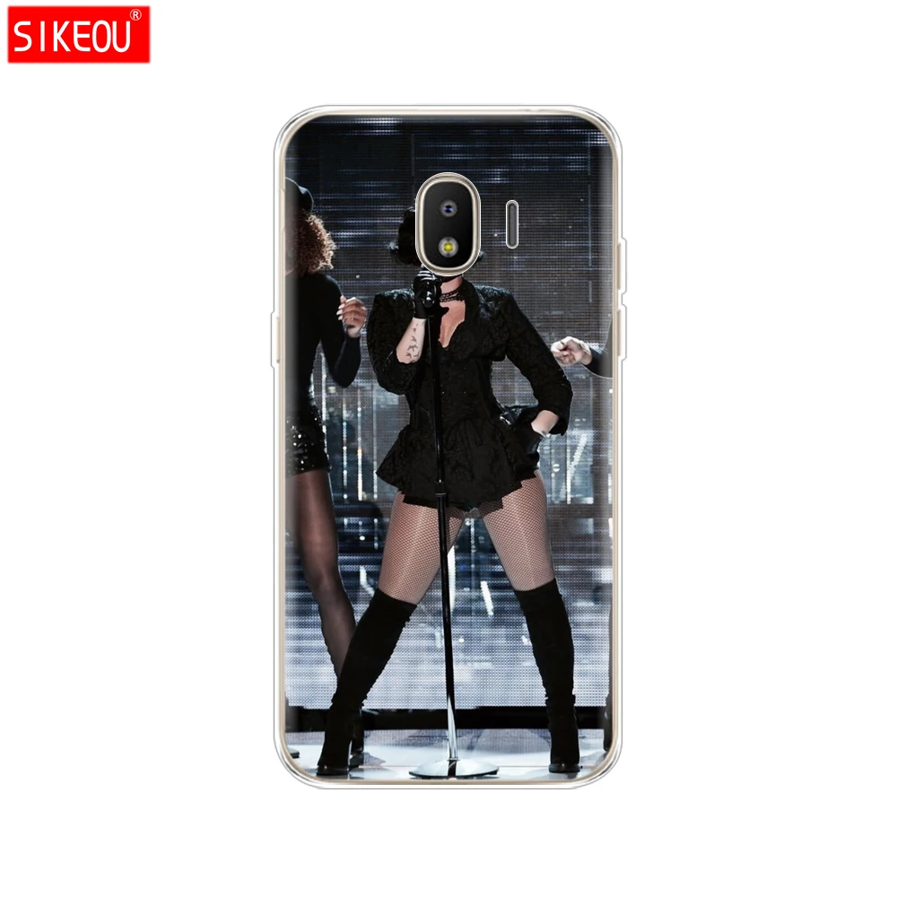 Силиконовый чехол для телефона Samsung Galaxy J3 J5 J7 2017 J330 J530 J730 PRO j2 2018 Singer Деми Ловато |