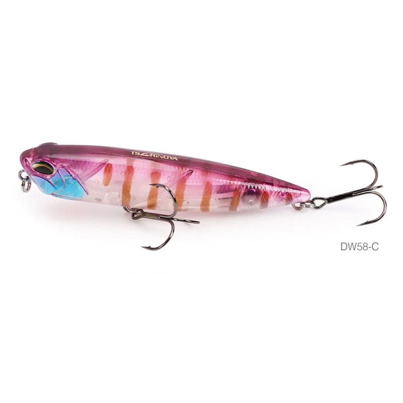 TSURINOYA DW58 Long distance бросали Топ воды карандаш 110 мм/20 5 г Fishinglure артикула приманки бас