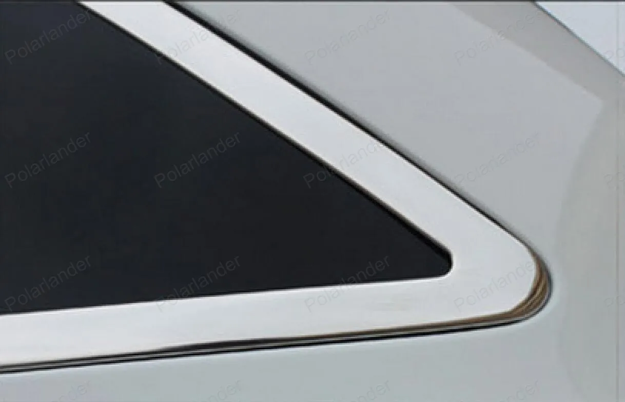 Лучшие продажи автомобильный Стайлинг нержавеющая сталь полностью обшивка окна