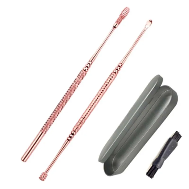 5 шт. набор для чистки ушей из нержавеющей стали ушной воск кюретка удаления ложка