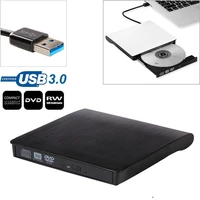 slim external usb 3 0 dvd rw cd writer drive burner reader player for laptop pc