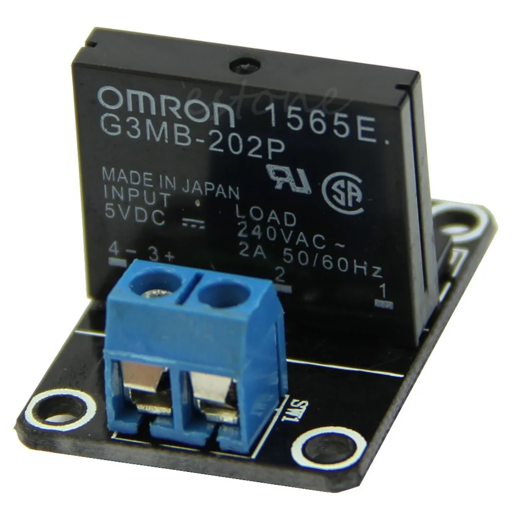 5 в 1 канал OMRON SSR высокоуровневый твердотельный релейный модуль 250 В 2A для L15 |