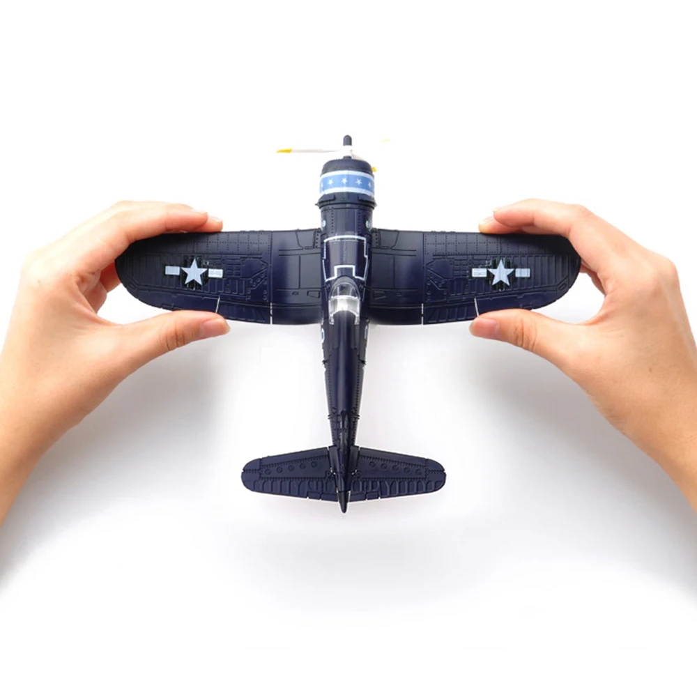 ZT Горячая собрать 4D Пластик самолета Игрушечная модель 1/48 ВМС США F4U Corsair Fighter 6