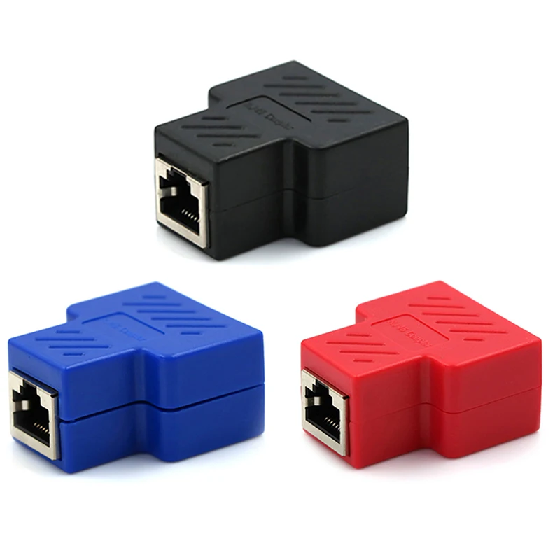 RJ45 Splitter Adapter 1 To 2 Dual LAN Ethernet Socket Network Connections For PCB Board Welding | Компьютеры и офис