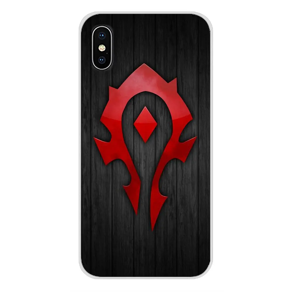 Мягкий прозрачный чехол для Xiaomi Redmi 4A S2 Note 3 3S 4 4X 5 Plus 6 7 6A Pro Pocophone F1 game WOW World of Warcraft horde