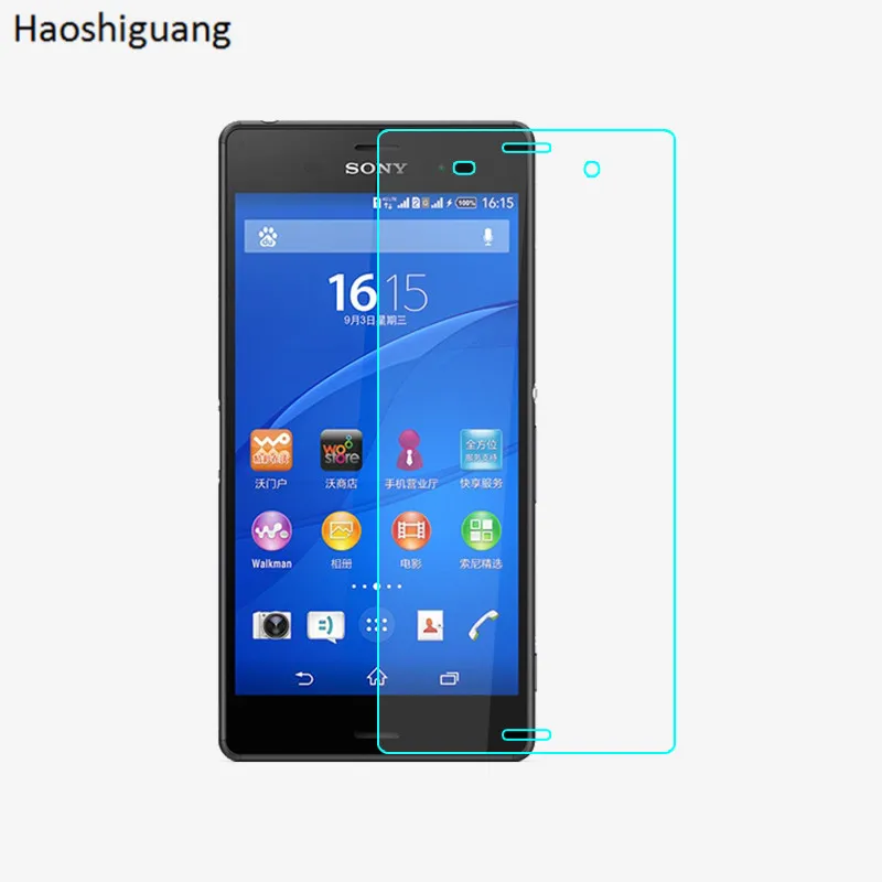 2 шт. закаленное стекло для Sony Z3 Защита экрана Xperia Dual D6603 D6643 D6653 D6633 стеклянная
