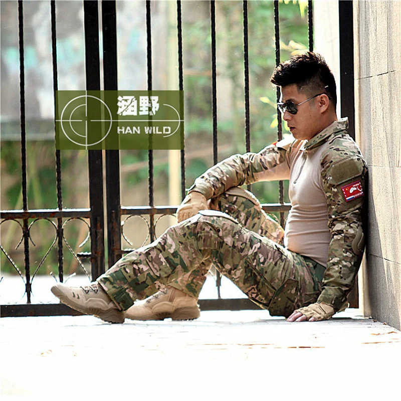 2017 Камуфляжный костюм Охота Одежда военная форма наборы для ухода за кожей