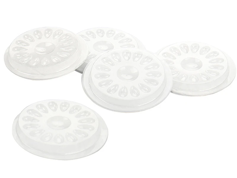 10Pcs Glue Gasket Eyelash glue holder Adhesive Pallet Extension pads stand on eyelash plastic GYH | Красота и здоровье