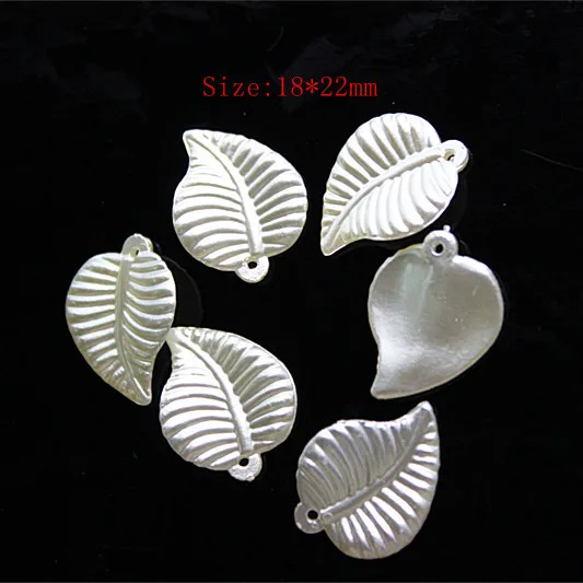 

18*22mm 500pcs/lot resin ABS imitation pearls leaf designed for DIY craft decoration,VA75