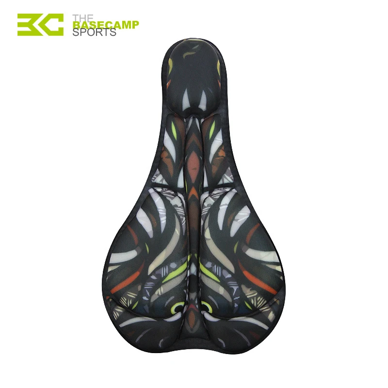 BaseCamp High Quality Bicycle Saddle Cushion Cover Mountain Road Bike 3D Thicken anti-slip Equipment | Спорт и развлечения