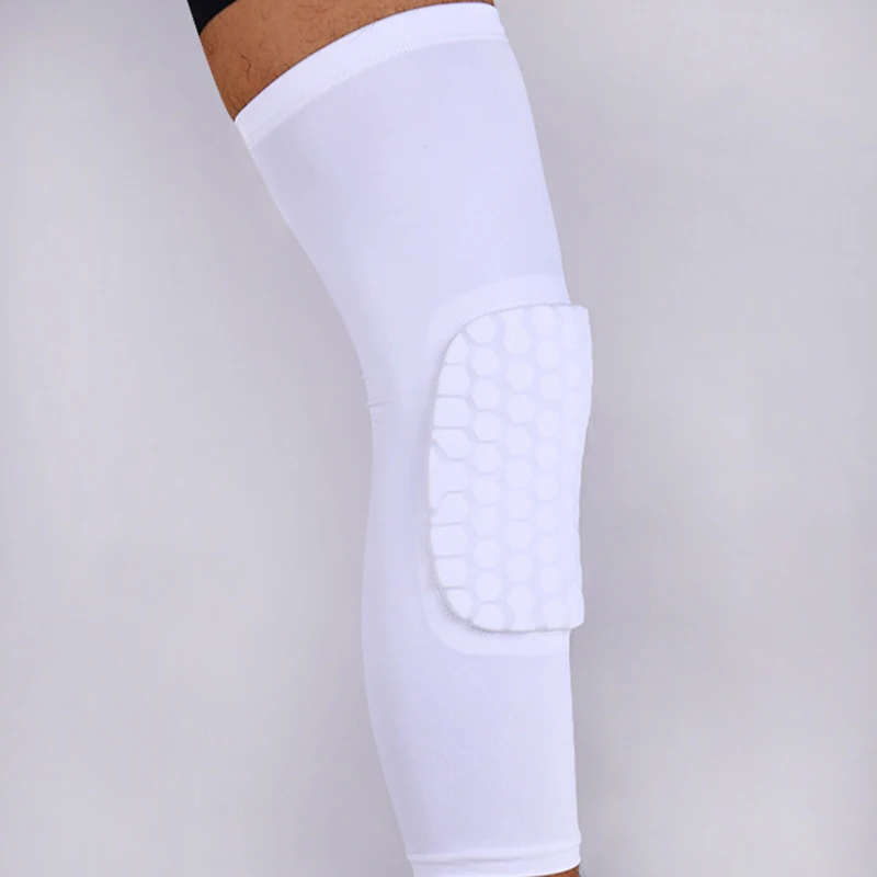 Баскетбольный наколенник дышащий 1 шт. соты бампер эластичные спортивные