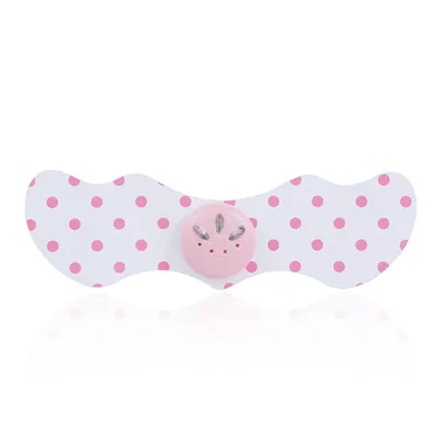 pink 2 цвета, подтяжка лица, электрическая мини-Подушечка для похудения лица, подтяжки, регулируемые силиконовые подтягивающие подушечки, точечный массажный пластырь для похудения, жира - Цвет: pink