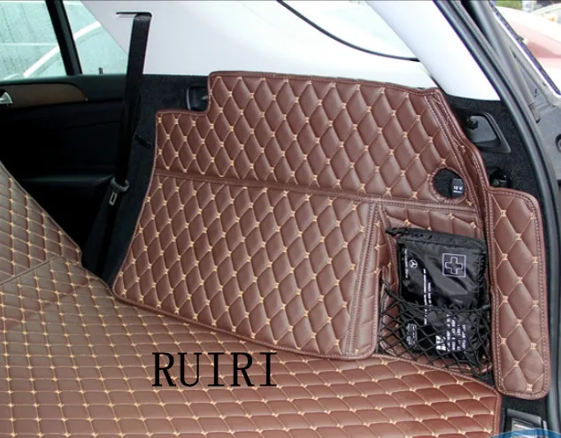 High quality! Special trunk mats for Mercedes Benz GLE 450 2018-2015 waterproof boot cargo liner GLE450 Free shipping |