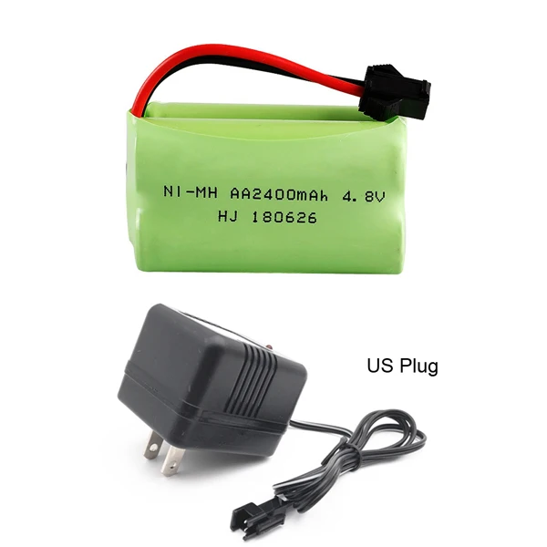 Аккумулятор 4 8 в 2400 мАч с USB-зарядным устройством для игрушек дистанционным