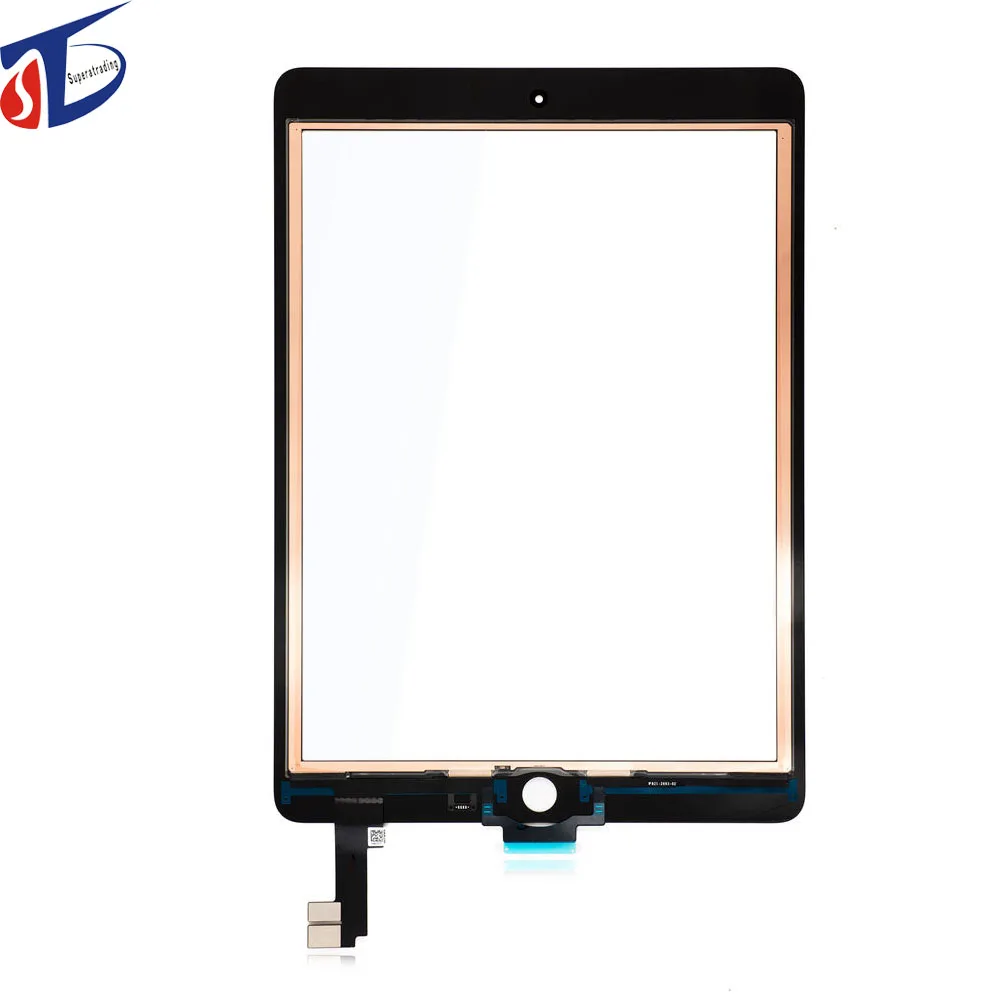 Новый черный белый для iPad Air 2 6 A1567 A1566 сменный сенсорный экран дигитайзер стекло