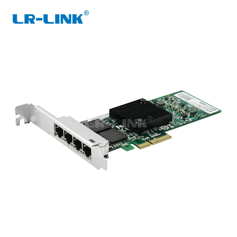 LR-LINK 9724PT гигабитная сетевая карта адаптер Lan четырехъядерный порт PCI-Express сетевая карта 1000 МБ Совместимость с Intel I350-T4