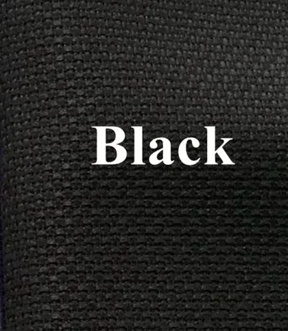 Black 25x25 см Aida 14ct белая ткань розовый черный льняной зеленый вышивка крестиком Ткань Холст Сделай Сам рукоделие ручной работы - Цвет: Black