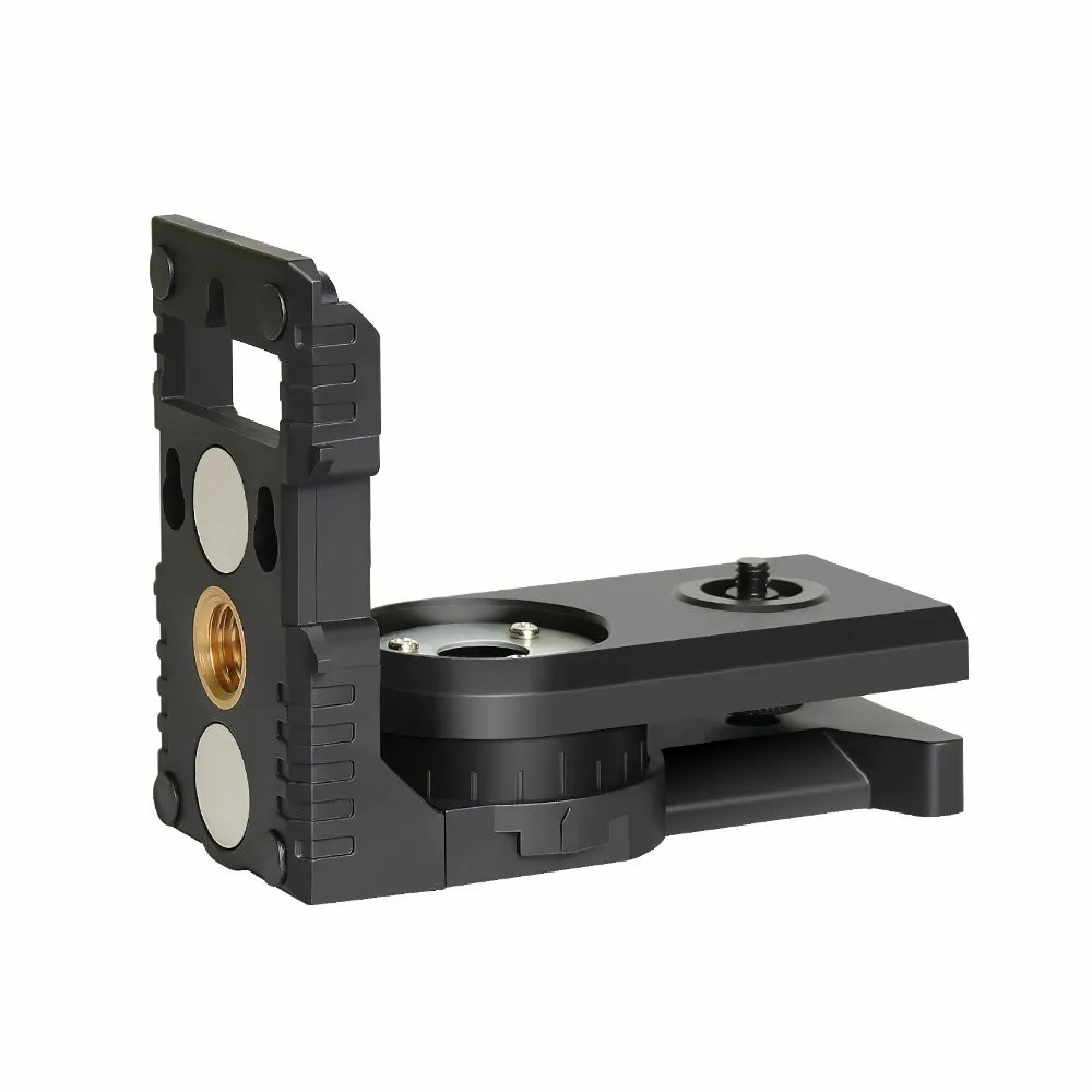 Large bracket Borbede автоматический уровень, красный/зеленый уровень, кронштейн, горизонтальный, вертикальный, перекрестное измерение, измерение в помещении и на открытом воздухе - Цвет: Large bracket
