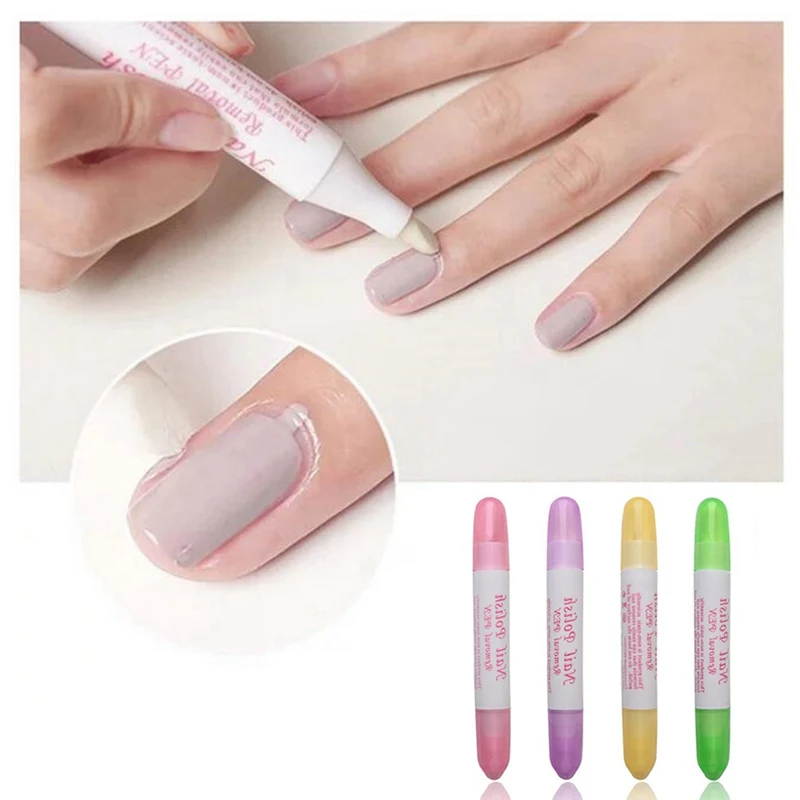 1 Pc Nail Art Corrector Pen Remove Mistakes + 3 Tips Newest Polish Cleaner Erase Manicure | Красота и здоровье