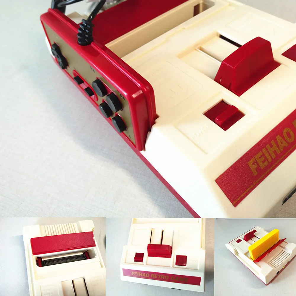 Ретро двойной контроллер 8 бит тв видео игровая консоль для Dendy классические игры