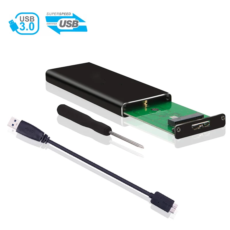Корпус для жесткого диска M.2 к адаптеру USB 3 0 SSD корпус funda disco duro HD внешний |
