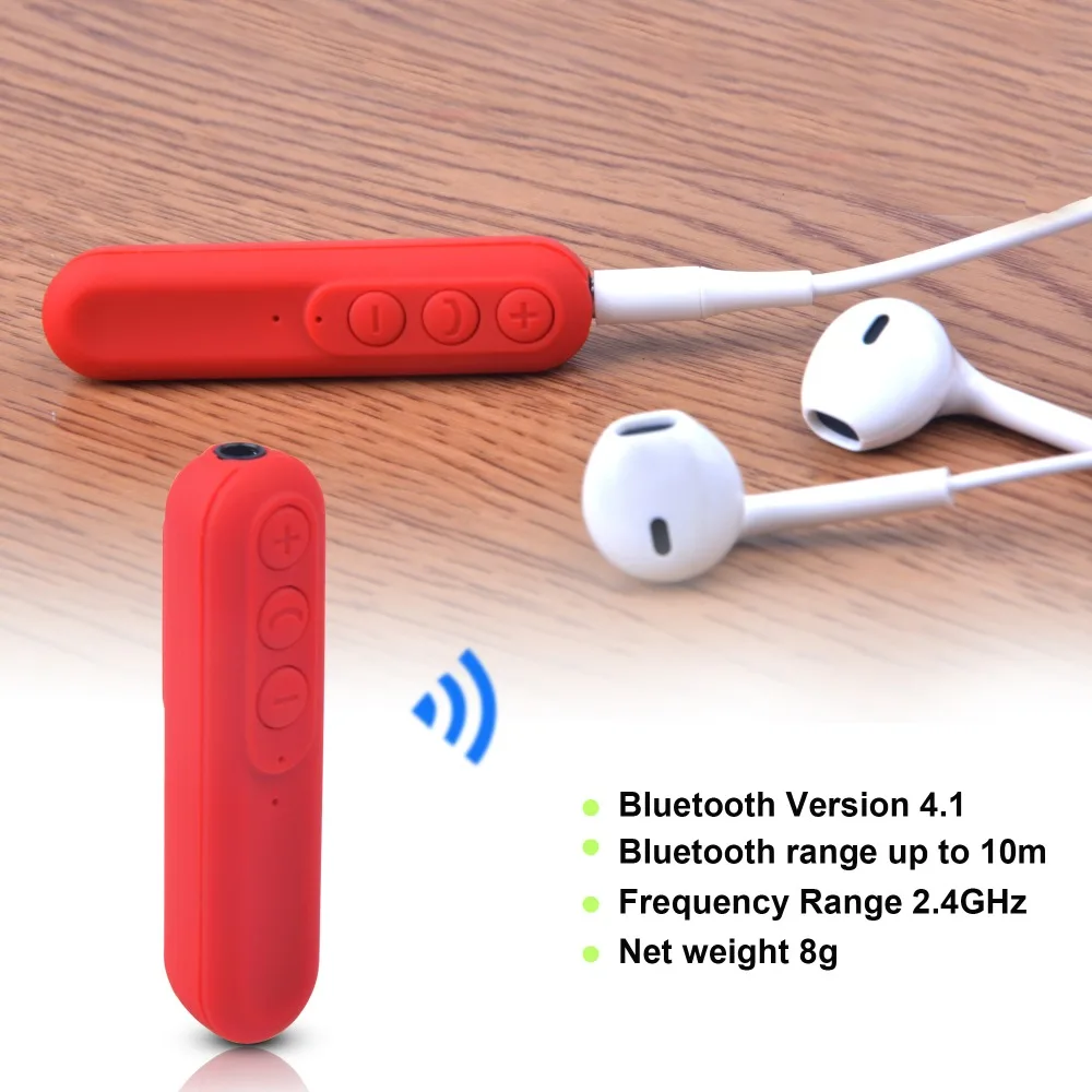Универсальный Bluetooth автомобильный комплект, Мини bluetooth автомобильный адаптер, aux аудио приемник, 3,5 мм разъем с микрофоном для автомобильного динамика, наушников