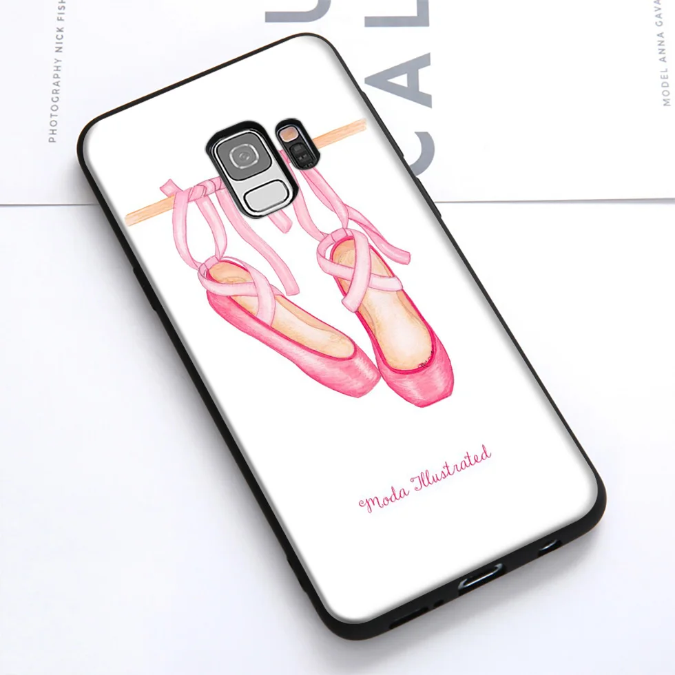 WEBBEDEPP Ballerina Dance Ballet Soft Case for Samsung Galaxy S10 S10e S9 S8 Plus S7 S6 Edge &amp J6 2018 Note 10 9 8 |