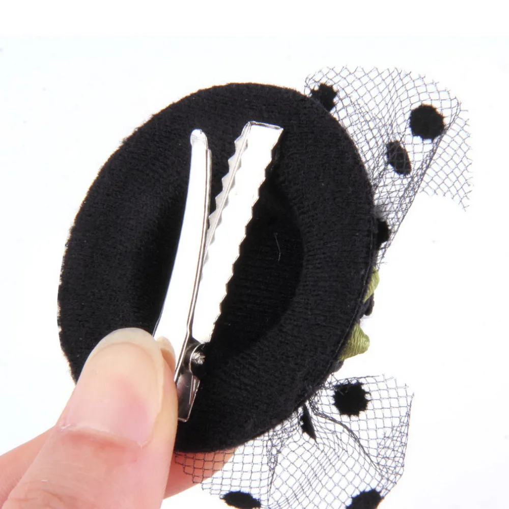 Популярный Горячий Продавать Милые Дети Ребенок Девочка Мини Hat Стиль Глава Зажим Для Волос Партия Декор Аксессуары