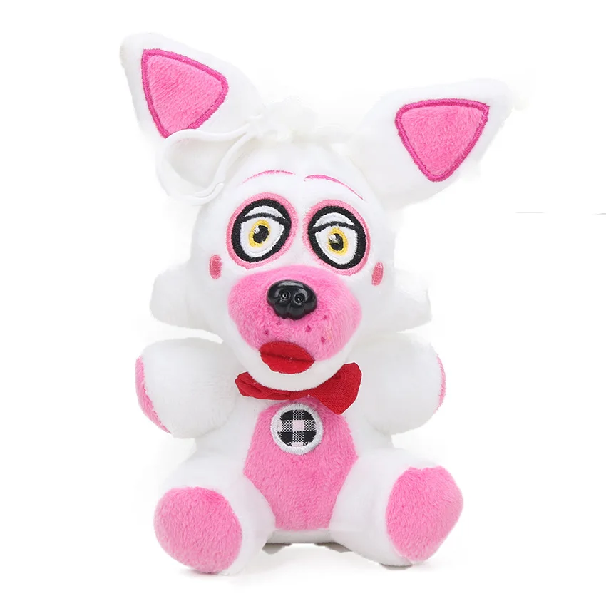 15 см FNAF игрушки Five Nights At Freddy's 4 плюшевая подвеска Mangle Foxy Chica Bonnie Золотой кошмар Фредди Fazbear брелок игрушка