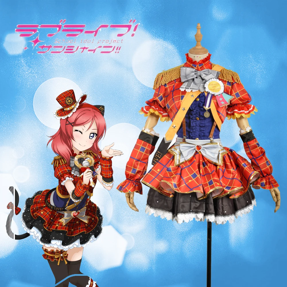 Аниме Love Live! Маки нисикино Косплей Костюм Необычные идол Пробуждение в наличии