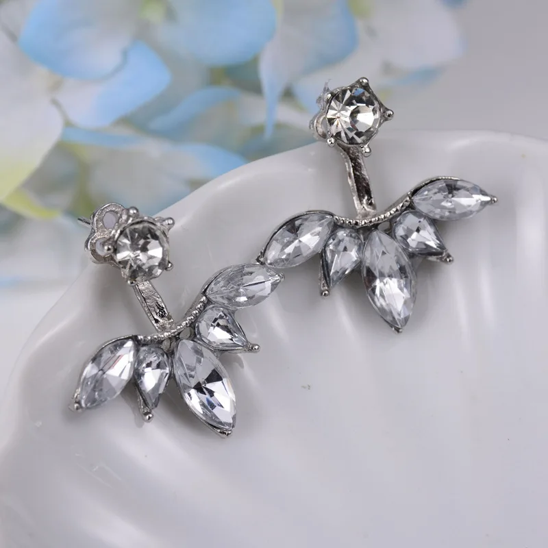 Женские серьги гвоздики с золотым и серебряным покрытием|boucles d'oreille women|boucle