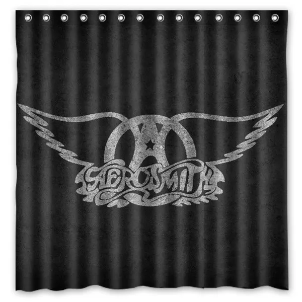180x180cm Новое поступление Водонепроницаемый ткань Aerosmith дизайн Ванная комната душа